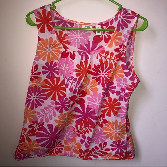 Y2K floral tank top pink orange white
G.H. Bass & Company women’s medium - Picture 1 of 3